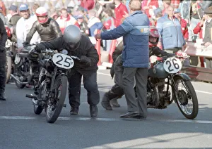 Alan Virco (Rudge) and Peter Welch (Rudge) 1990 TT Parade Lap Alan Virco (Rudge) and Peter Welch (Rudge) 1990 TT Parade Lap