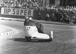Alan Young & R Q Cairncross (Norton) 1958 Sidecar TT Alan Young & R Q Cairncross (Norton) 1958 Sidecar TT