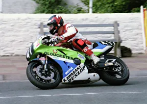 Allan Warner (Kawasaki) 1992 Supersport 400 TT Allan Warner (Kawasaki) 1992 Supersport 400 TT