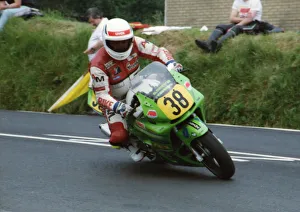 Allan Warner (Kawasaki) 1993 Supersport 600 TT Allan Warner (Kawasaki) 1993 Supersport 600 TT