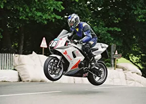 Images Dated 17th August 2018: Andrew Marsden (Triumph) 2004 Production 600 TT