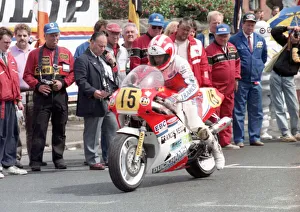 Andy McGladdery (Honda) 1989 Senior TT Andy McGladdery (Honda) 1989 Senior TT