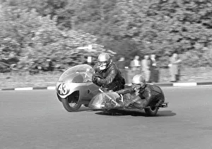 Arnold Digby & J B Jackson (Triumph) 1965 Sidecar TT Arnold Digby & J B Jackson (Triumph) 1965 Sidecar TT