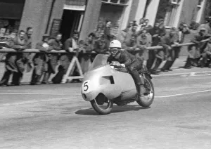 Barry Hodgkinson (Norton) 1956 Senior TT Barry Hodgkinson (Norton) 1956 Senior TT