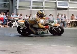 Images Dated 18th July 2019: Bob Eva (Yamaha) 1982 Junior TT
