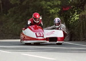 Brian Rostron & William Hodson (Baker Kawasaki) 1993 Sidecar TT Brian Rostron & William Hodson (Baker Kawasaki) 1993 Sidecar TT