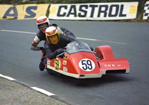 Brian Rust & Alan Bedford (KGB Imp) 1974 750 Sidecar TT Brian Rust & Alan Bedford (KGB Imp) 1974 750 Sidecar TT
