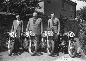 The Bryants of Biggleswade 1953 TT team The Bryants of Biggleswade 1953 TT team