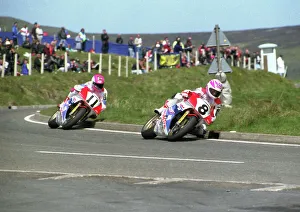 Carl Fogarty and Steve Hislop (Honda) 1991 Formula One TT Carl Fogarty and Steve Hislop (Honda) 1991 Formula One TT
