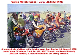 Joey Dunlop Gallery: Celtic Match Races - Jurby Airfield 1976