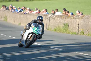 Chris Barratt (Yamaha) 2008 Billown TT race Chris Barratt (Yamaha) 2008 Billown TT race