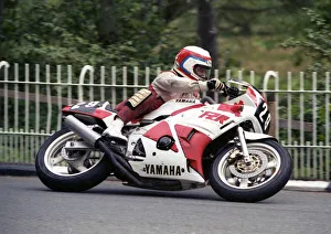 Colin Bevan (Yamaha) 1990 Supersport 400 TT Colin Bevan (Yamaha) 1990 Supersport 400 TT