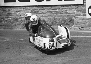 Colin Jacobs & Phil Spendlove (BSA) 1975 500cc Sidecar TT Colin Jacobs & Phil Spendlove (BSA) 1975 500cc Sidecar TT