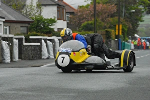 Colin Lewis & Ian Nickels (NRE Triumph) 2013 Pre TT Classic Colin Lewis & Ian Nickels (NRE Triumph) 2013 Pre TT Classic