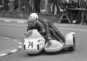 Crawford Martindale & B Forest (BSA) 1974 750 Sidecar TT Crawford Martindale & B Forest (BSA) 1974 750 Sidecar TT