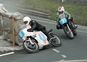 Danny Shimmin (AJS) & Glen English (Aermacchi) 1996 Junior Classic Manx Grand Prix Danny Shimmin (AJS) & Glen English (Aermacchi) 1996 Junior Classic Manx Grand Prix