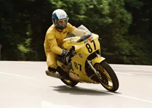 Images Dated 10th September 2019: Dave Ashton (Suzuki) 1989 Senior TT