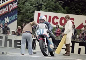 Dave Danks (Capper Yamaha) 1975 Junior TT Dave Danks (Capper Yamaha) 1975 Junior TT