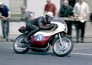 Dave Simmonds (Kawasaki) 1967 Junior TT Dave Simmonds (Kawasaki) 1967 Junior TT