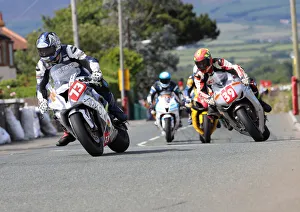 David Brook (BMW) and Alun Brooks (Honda) 2019 Southern 100 David Brook (BMW) and Alun Brooks (Honda) 2019 Southern 100
