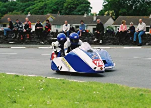 David Wallis & Sally Wilson (Shelbourne Honda) 2004 Sidecar TT David Wallis & Sally Wilson (Shelbourne Honda) 2004 Sidecar TT