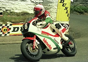 Davide Tardozzi (Cagiva Bimota) 1986 Formula 2 TT Davide Tardozzi (Cagiva Bimota) 1986 Formula 2 TT