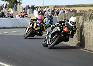 Davy Morgan (BMW) and Brendan Fargher (Suzuki) 2018 Southern 100 Davy Morgan (BMW) and Brendan Fargher (Suzuki) 2018 Southern 100