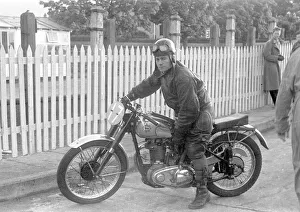 Dean Boult (BSA) 1949 Junior Clubman TT Dean Boult (BSA) 1949 Junior Clubman TT