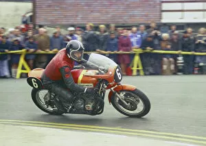 Images Dated 2nd August 2011: Denis Casement at Parliament Square: 1977 Formula Two TT