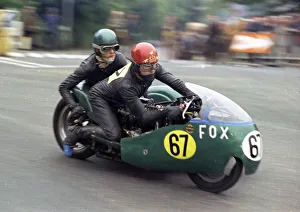 Derek Bradford & R Makepeace (Triumph) 1971 750 Sidecar TT Derek Bradford & R Makepeace (Triumph) 1971 750 Sidecar TT