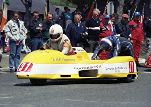 Derek Rumble & Doug Jewell (Rumble Yamaha) 1990 Sidecar TT Derek Rumble & Doug Jewell (Rumble Yamaha) 1990 Sidecar TT