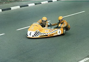 Dick Greasley & Stuart Atkinson (Busch Yamaha) 1982 Sidecar TT Dick Greasley & Stuart Atkinson (Busch Yamaha) 1982 Sidecar TT