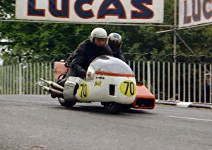 Eric Parkinson & Roger Osbourne (EP Crescent) 1974 750 Sidecar TT Eric Parkinson & Roger Osbourne (EP Crescent) 1974 750 Sidecar TT