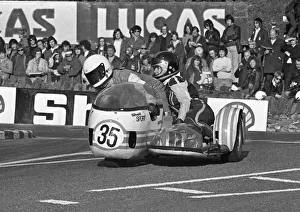 Eric Vant & Pauline Goddard (Weslake) 1973 750 Sidecar TT Eric Vant & Pauline Goddard (Weslake) 1973 750 Sidecar TT