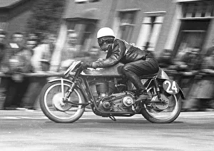 Ernie Barrett (Phoenix JAP) 1953 Senior TT Ernie Barrett (Phoenix JAP) 1953 Senior TT