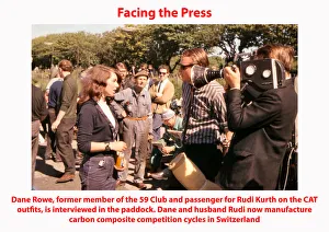 Images Dated 3rd October 2019: Facing the Press