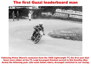 The first Guzzi leaderboard man The first Guzzi leaderboard man