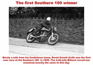 Images Dated 14th October 2019: The first Southern 100 winner