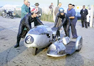 Florian Camathias & Alfred Herzig (BMW) 1963 Sidecar TT Florian Camathias & Alfred Herzig (BMW) 1963 Sidecar TT