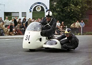 Frank Barton & E Gelder (Triumph) 1965 Sidecar TT Frank Barton & E Gelder (Triumph) 1965 Sidecar TT