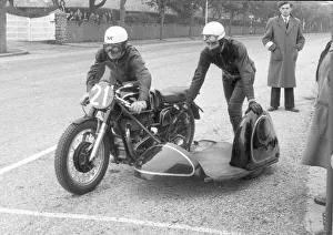 Fred Hanks & E Dorman (Matchless) 1955 Sidecar TT Fred Hanks & E Dorman (Matchless) 1955 Sidecar TT