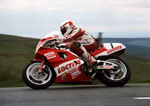 1990 Senior Tt Gallery: Geoff Johnson (Yamaha) 1990 Senior TT
