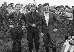 George Costain, Bob McIntyre and Bill Smith 1959 Southern 100 George Costain, Bob McIntyre and Bill Smith 1959 Southern 100