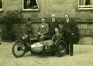 Images Dated 6th July 2011: George Tucker: 1924 Sidecar TT winner