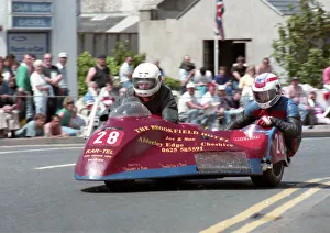 Gerry Flynn & Ian Hayter (Jacobs Kawasaki) 1993 Sidecar TT Gerry Flynn & Ian Hayter (Jacobs Kawasaki) 1993 Sidecar TT