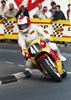 Gerry Jenkins (Yamaha) 1990 Supersport 400 TT Gerry Jenkins (Yamaha) 1990 Supersport 400 TT
