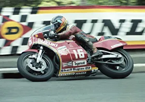 Graeme Crosby (Suzuki) 1981 Formula One TT Graeme Crosby (Suzuki) 1981 Formula One TT