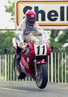 1990 Senior Tt Gallery: Graeme McGregor (Honda) 1990 Senior TT