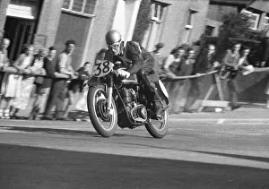 Harry Voice (AJS) 1957 Senior Manx Grand Prix Harry Voice (AJS) 1957 Senior Manx Grand Prix