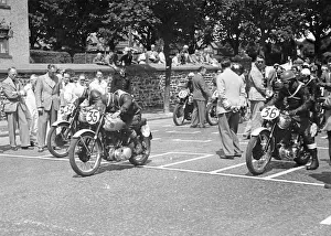 Henry Collier (BSA, 36) G E Parry (BSA, 35) Jim Baybutt (BSA, 34) 1952 Junior Clubman TT Henry Collier (BSA, 36) G E Parry (BSA, 35) Jim Baybutt (BSA, 34) 1952 Junior Clubman TT